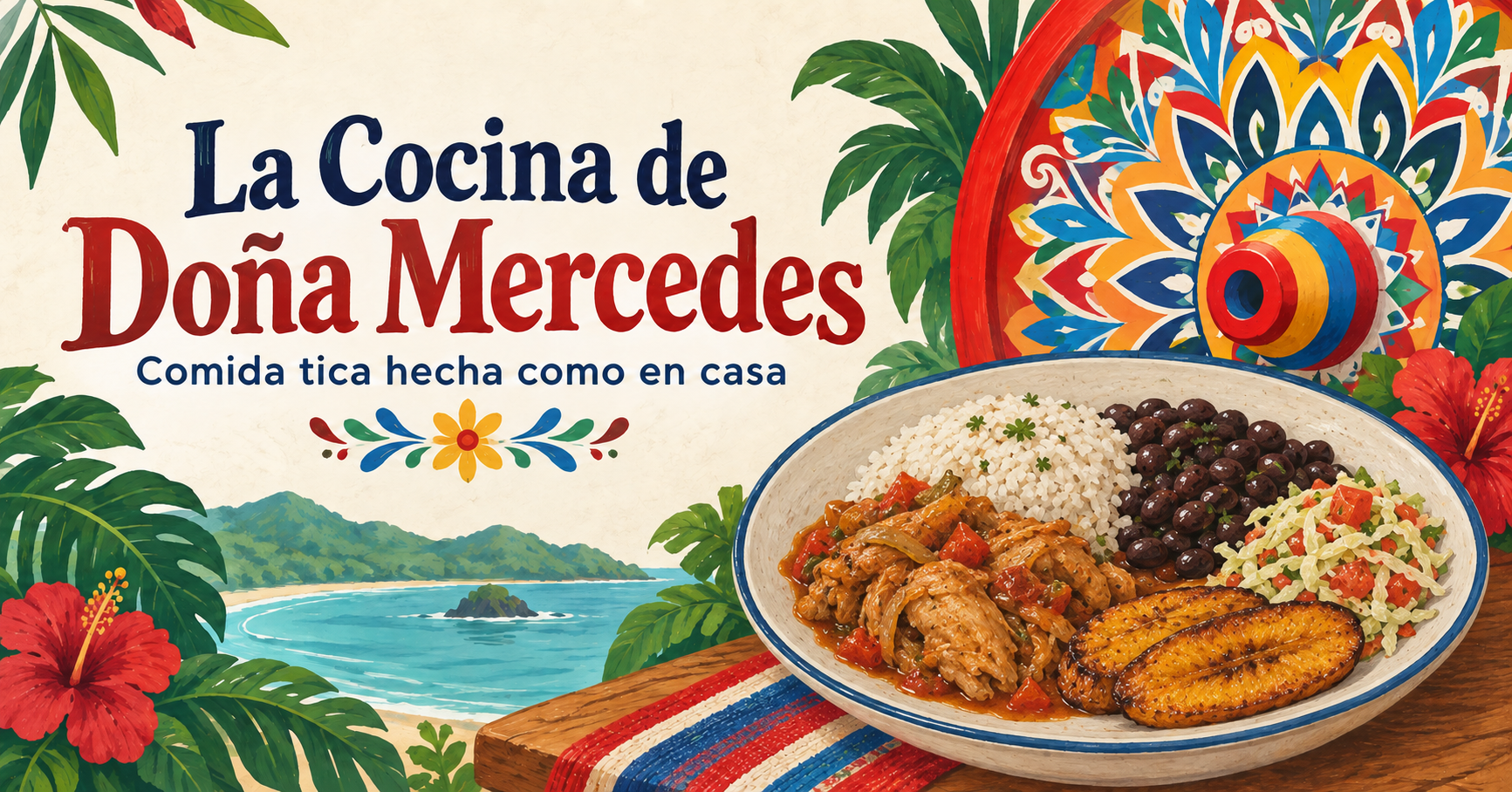 Casado tradicional costarricense